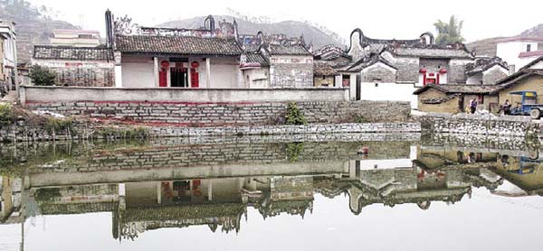 欧村古建筑,景色古韵十足